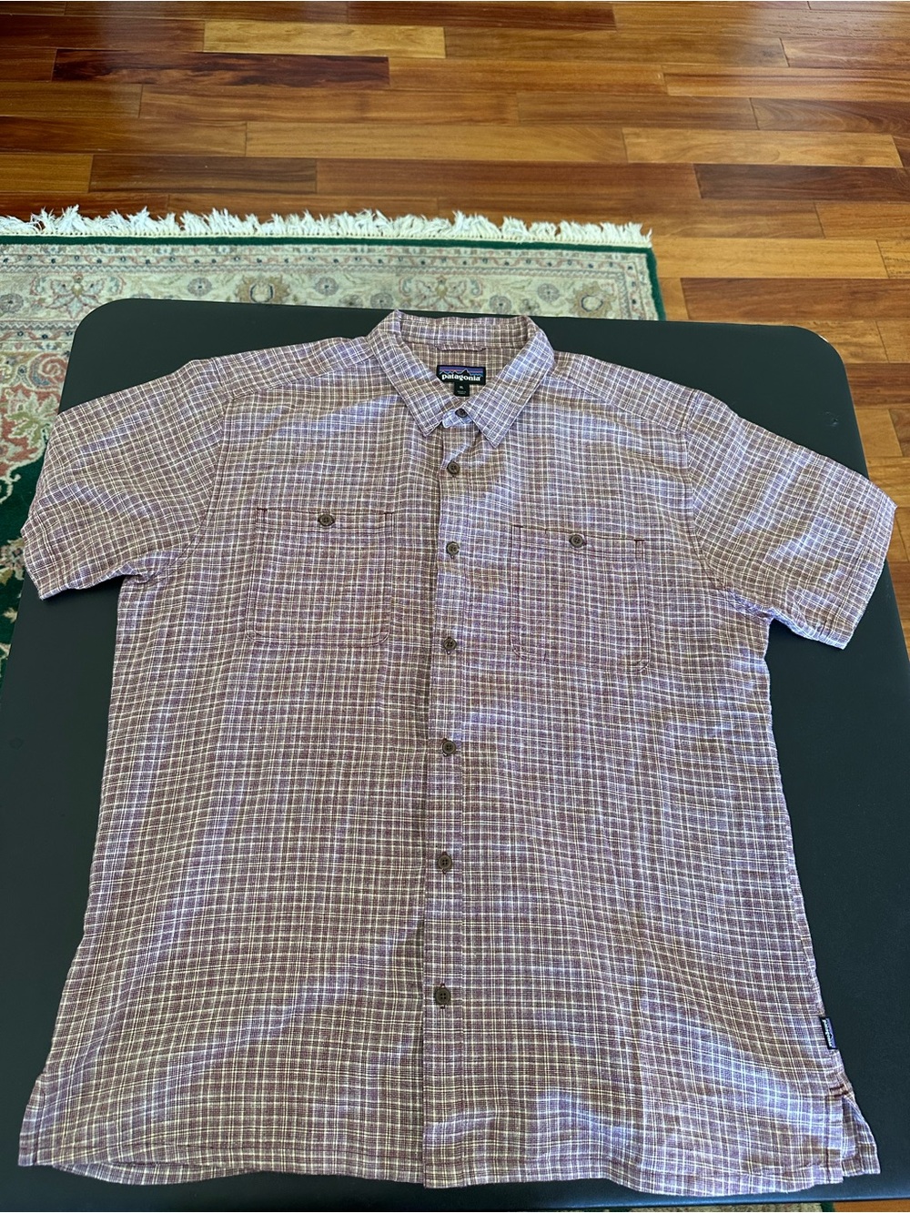 Patagonia Back Step Shirt Men’s Lightweight Hemp Casual Comfortable Mens XL